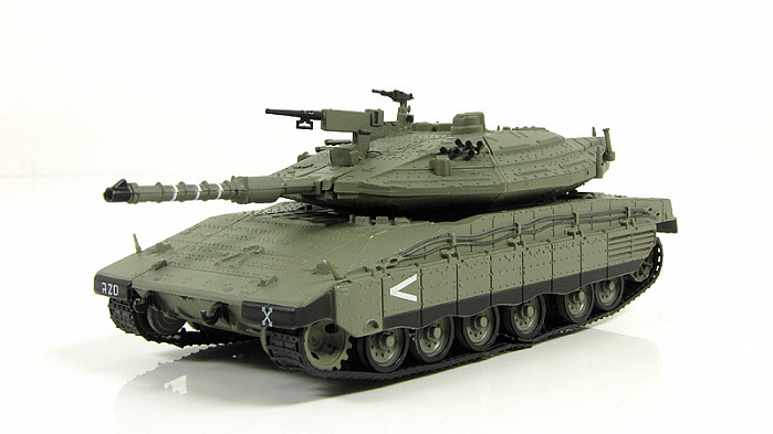 1/72 Merkava Mark Mk IV Israel Main Battle Tank 2004 Diecast Model Fabbri New