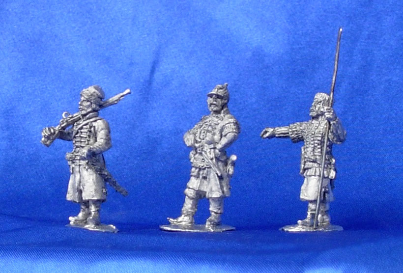 17th century Polish armored Cossack 54-60 mm Renaissance Tin Soldiers 