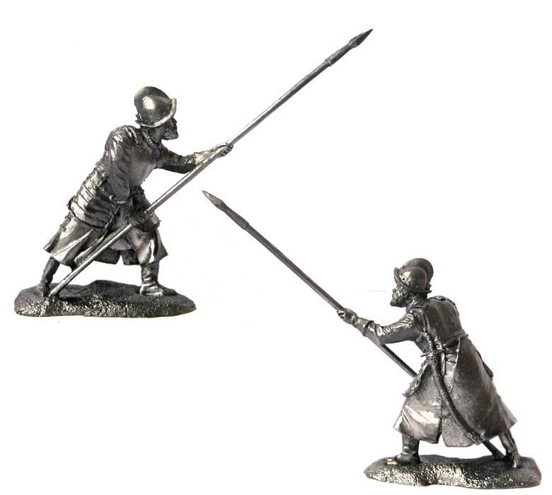 Renaissance 54-60 mm Ukrainian Cossack 17th century Tin Soldiers 