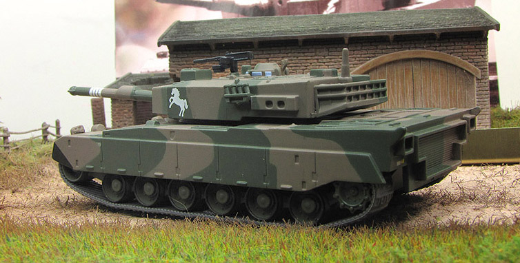 Le Japon type 90 tank 1:72 terminé modèle 