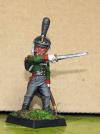 Russian army grenadiers 1812-15. Subaltern officer; 28 mm