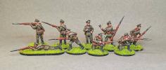 Russian infantry, 1914 - 1920; 28 mm