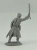 Officer in an greatcoat; 28 mm