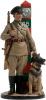Junior sergeant of the Border Troops of the NKVD with a dog, 1941 USSR, 54 mm