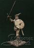 Scottish Highlander, 17-18th century; 54 mm