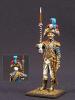 Drum-major of the 1st regiment of foot grenadiers of the Imperial Guard. France, 1805; 54 mm