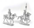 Tatar horsemen. Set 1, command group; 28 mm