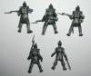 French Infantry Napoleonic wars. Toy Soldiers Fantasy, 5 figures; 1/32 (54 )