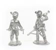 Russian jaegers 1783-96, command group; 28 mm