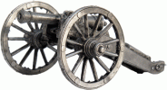 6-pound cannon. Russia, 1812; 1/32