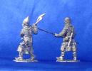 Cossacks with melee weapons, 16th century; 28 mm