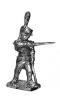 Russian army grenadiers 1812-15. Subaltern officer; 28 mm
