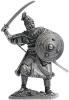 Mongol warrior, 13th century; 54 mm