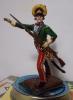 Ober-officer of the Musketeer regiment. Russia, 1780-90-ies; 54 mm