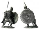 Russian warrior 9-10 century; 54 mm