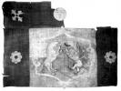 Cossack banner, XVI century, Russia; 28 mm (1/56)