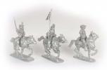 Russian cavalry 1783-96, command group; 28 mm